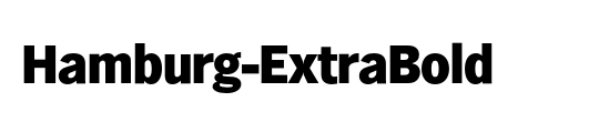 Hamburg-ExtraBold