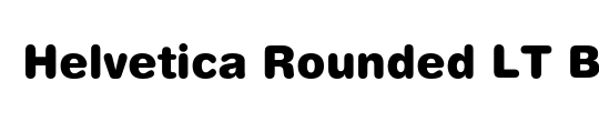 Helvetica Rounded LT