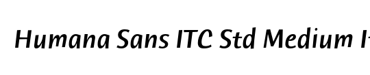 Humana Sans ITC Std