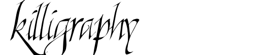 Killigraphy