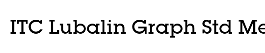 ITC Lubalin Graph Std