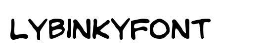LYBinkyFont