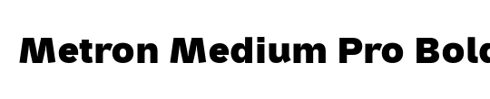 Metron Medium Pro