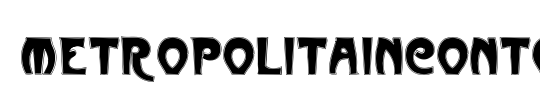 MetropolitainContour