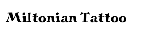 Miltonian Tattoo