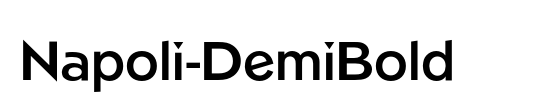 Napoli-DemiBold