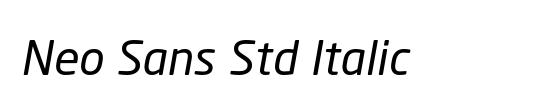 Neo Sans Std