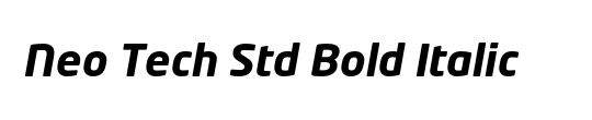 Neo Tech Std