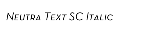 Neutra Text SC