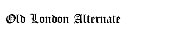 Old London Alternate