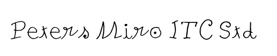 Peters Miro ITC Std