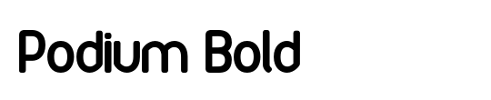 Podium Bold