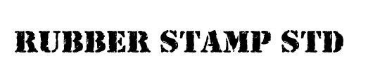 Rubber Stamp Std