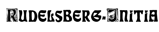 Rudelsberg-Initialen