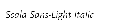 Scala Sans