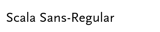 Scala Sans