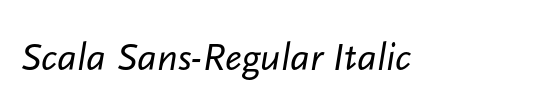 Scala Sans