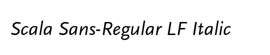 Scala Sans