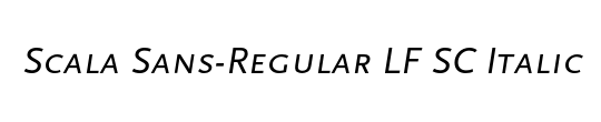 Scala Sans