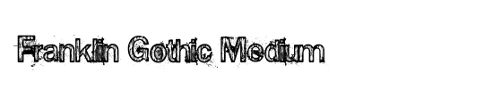 Franklin Gothic Medium