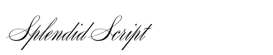 Splendid Script