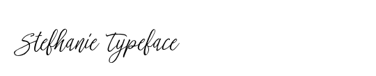 Stefhanie Typeface