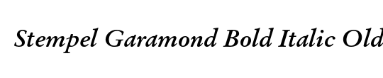 Stempel Garamond