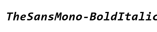 TheSansMono