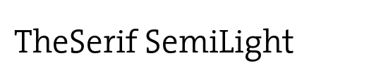 TheSerif