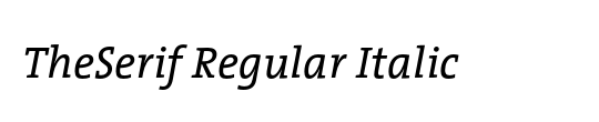 TheSerif