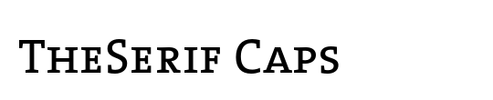 The Serif-