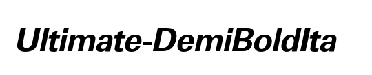 Ultimate-DemiBoldIta