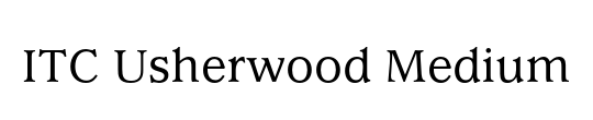 ITC Usherwood