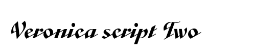 Veronica script Two