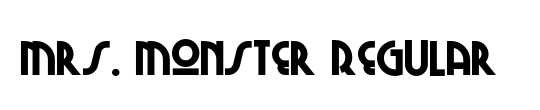 Mrs. Monster