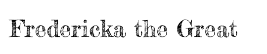 Fredericka the Great