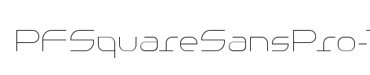 PF Square Sans Pro
