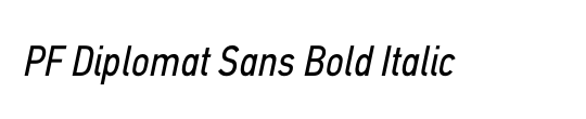 PF Diplomat Sans