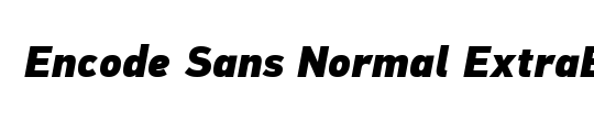 Encode Sans Normal