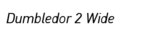 Dumbledor 2 Wide