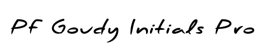 PF Goudy Initials Pro Layer5