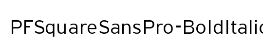 PF Square Sans Pro