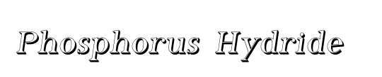 Phosphorus Hydride