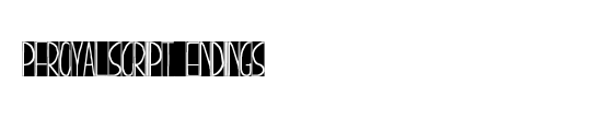 PFRoyalscript Endings