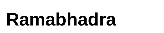 Ramabhadra