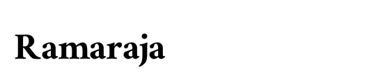 Ramaraja