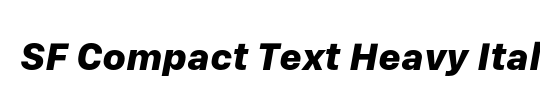 SF Compact Text