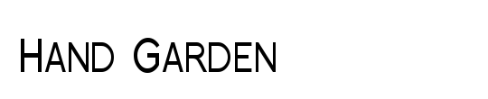 Hand Garden