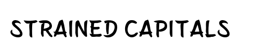 Strained Capitals