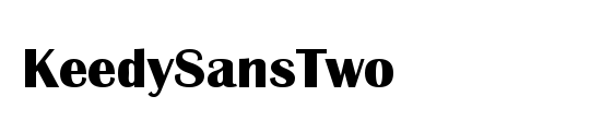 KeedySansTwo